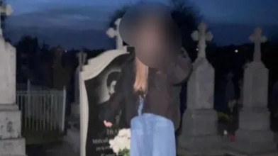 На Волині школярка влаштувала фотосесію на могилах: що відомо