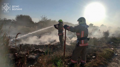 Через людську недбалість на Волині згоріла господарська споруда