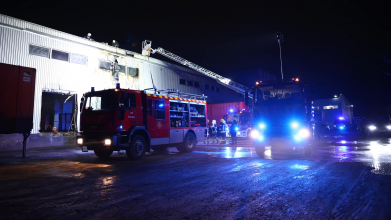 Пожежа в терміналі Нової пошти