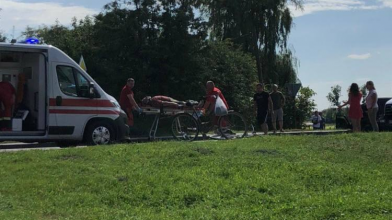 Аварія на Волині: автівка збила велосипедиста