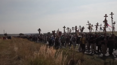 Йшли з-під Луцька до Почаєва: прихильників  УПЦ МП не пустили на паломництво