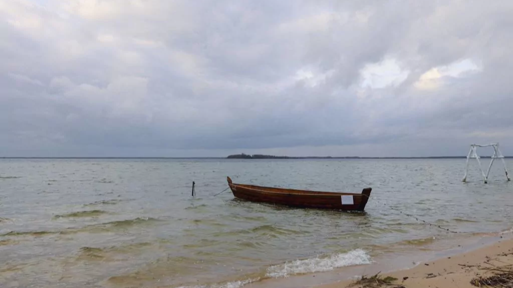 В озері Світязь значно впав рівень води