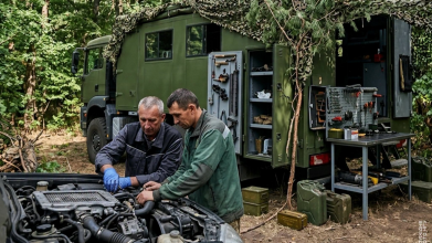 Повертає техніку до строю і мріє про власний гараж: історія нацгвардійця з Волині
