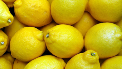 На Волині співробітниця ДСНС виростила з насінини лимона-велетня. Фото