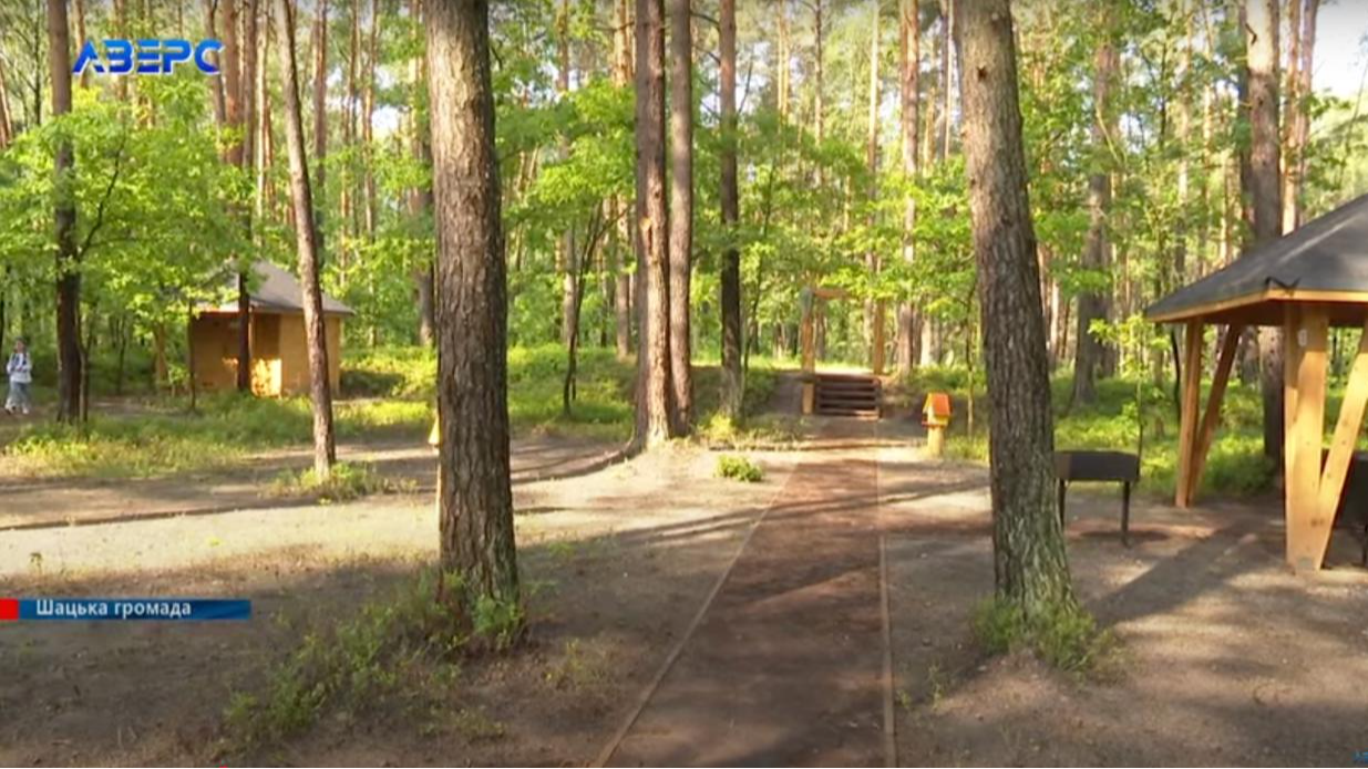 Ліси, які лікують: у нацпарку на Волині відкрили рекреаційний пункт