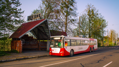Волинян кличуть покататися на унікальному тролейбусі