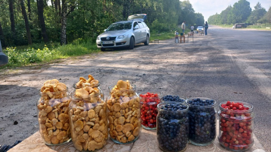 На Волині продають ягоди та гриби: які ціни