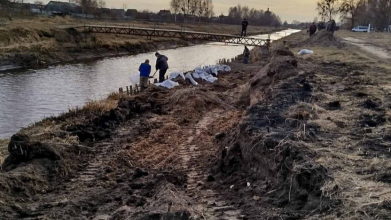 На Волині річка Прип’ять вийшла на заплаву: чи є загроза підтоплень