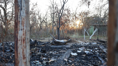 Підозрює підпал: у волинянки на дачному масиві згорів будиночок