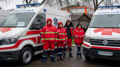 Пожежі, інфаркти, ДТП: понад 2 тисячі виїздів швидкої на Волині за тиждень