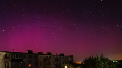 полярне сяйво, Сумщина