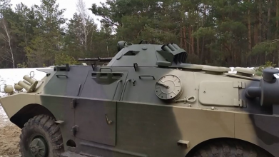«Вовкулака»: волинські тероборонівці переробили стару бронетехніку на сучасну бойову машину