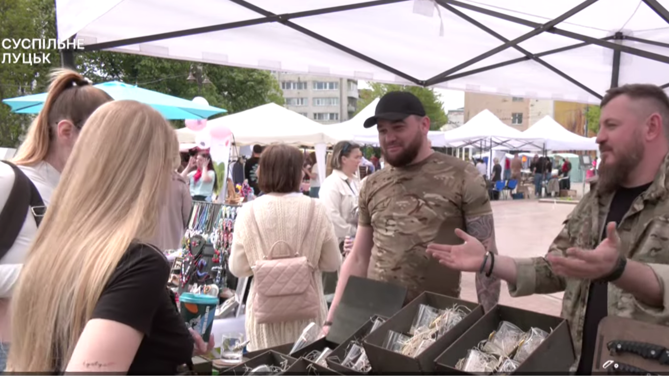 Вони не здались: історії ветеранів, які почали життя з нуля і приїхали на ярмарок до Луцька