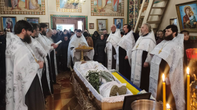 На Волині попрощалися із полеглим на війні Героєм Олександром Склезем