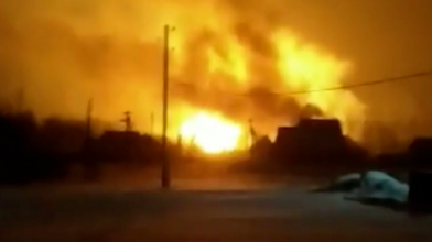 вибух на газопроводі в селищі Куєда