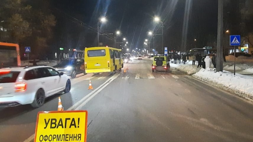 У Луцьку автівка збила 81-річну пенсіонерку