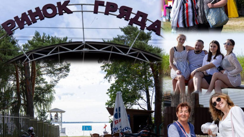 Світязь у спеку: натовпи на пляжах Гряди перед дощовим сезоном — фоторепортаж