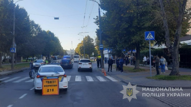 У Луцьку авто збило 8-річного хлопчика на пішохідному переході