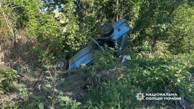 У Луцькому районі автомобіль з'їхав у кювет: постраждали діти