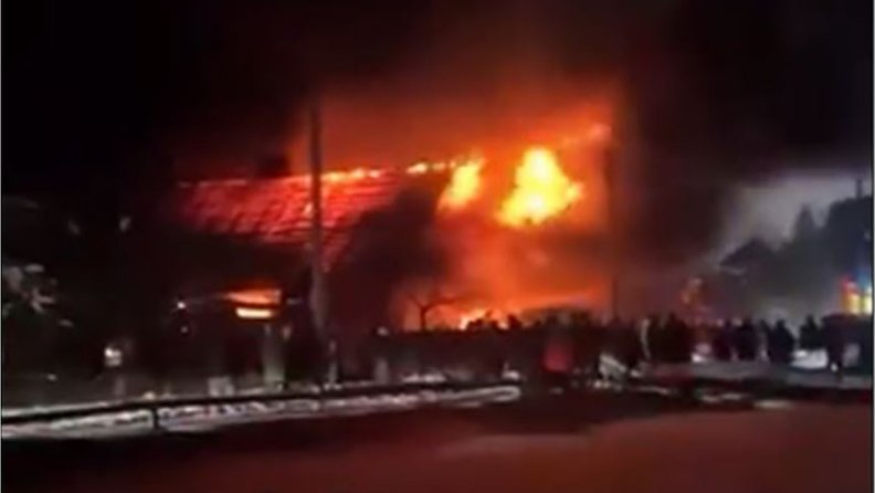 У селі на Волині згорів житловий будинок - вогонь охопив увесь дім