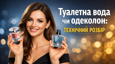 Туалетна вода чи одеколон: технічний розбір