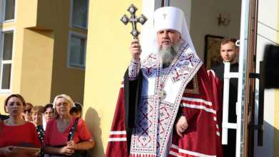 У Луцьку зустріли Предстоятеля ПЦУ Митрополита Епіфанія