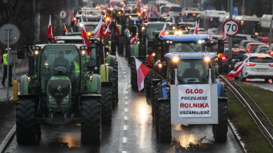 Польські протестувальники відновили блокування пункту пропуску на Волині