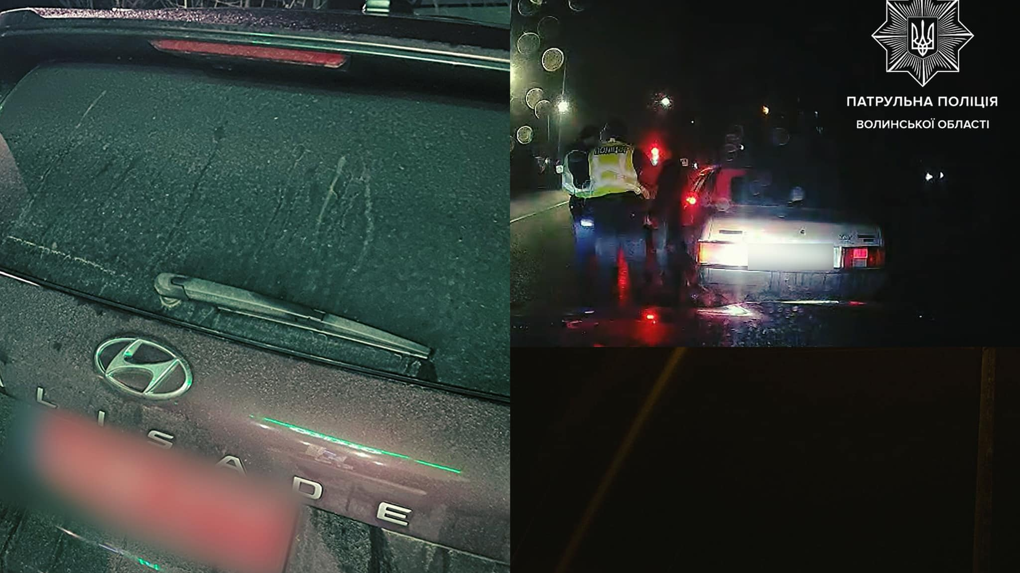 Алкоголь, лайка і відсутність документів: у Луцьку зупинили трьох п’яних водіїв