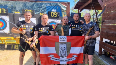 Воїни «Сталевої сотки» взяли участь в спортивних змаганнях «Київ незламний»