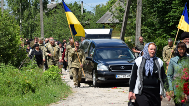 На Волині попрощалися з Героєм Сергієм Остимчуком, який вважався безвісти зниклим