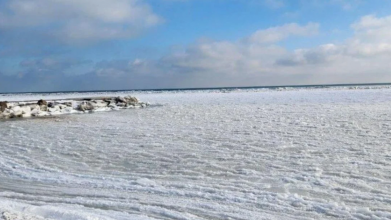 Азовське море пішло під кригу