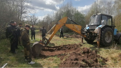 На Волині на місці знищених сіл знайшли людські останки часів Другої світової війни