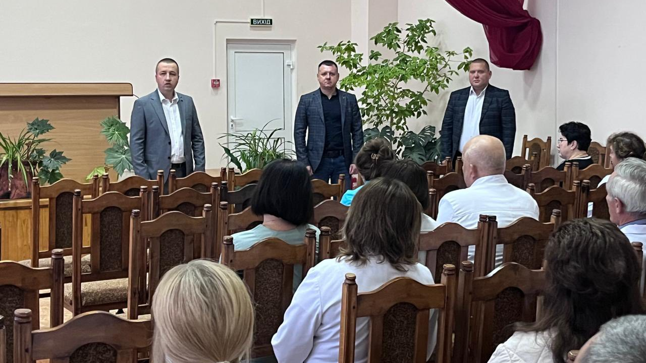 У Любомлі представили нового керівника територіального медоб’єднання
