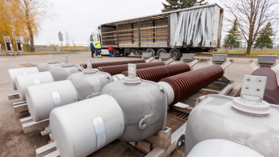 Україна отримала з Литви обладнання для ремонту електропідстанцій та газопроводів