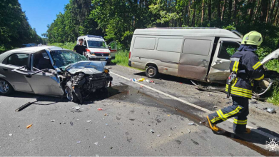 На Волині внаслідок ДТП травмувалося п’ятеро людей: одна — у важкому стані