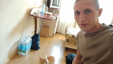 Станіслав Панченко повернувся з полону з котом