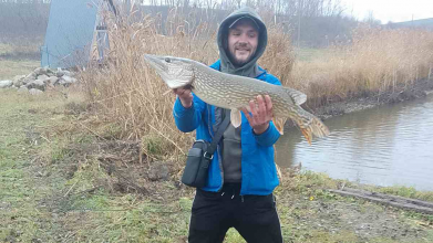 Ваня Гавриш зловив дві щуки