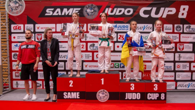 Юна дзюдоїстка з Волині стала призеркою на міжнародному турнірі у Польщі