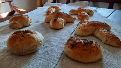 Обрядовий хліб із сенсом: у музеї Волині відродили традицію випікання «хрестів»