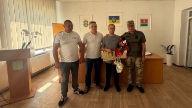 Волинського захисника Андрія Прокопчука нагородили медаллю «За поранення»
