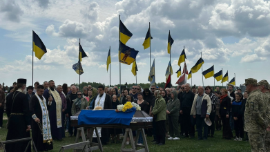 На Волині провели в останню путь захисника Андрія Трохимчука