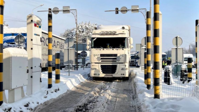 На «Ягодині» запрацювала електронна черга перетину кордону для вантажівок