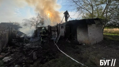 На Волині повторна пожежа на одній і тій же вулиці: горіла господарська споруда