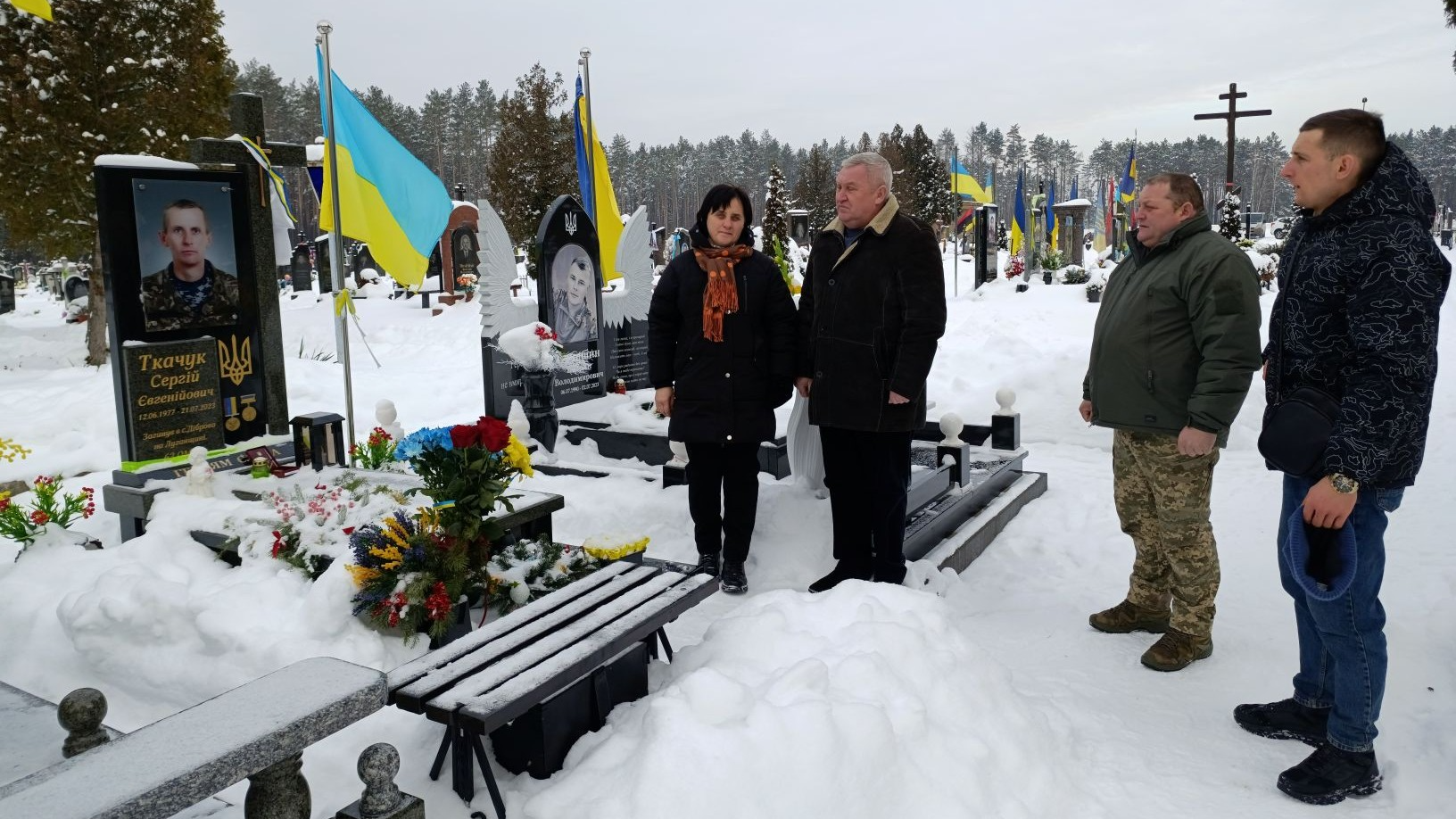 Вдові та сину загиблого військовослужбовця з Волині вручили Орден «За мужність» ІІІ ступеня