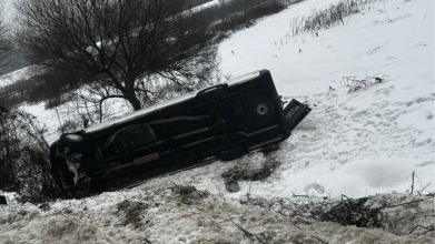 Мікроавтобус із дітьми перекинувся на Закарпатті: юні туристи їхали на відпочинок у Карпати