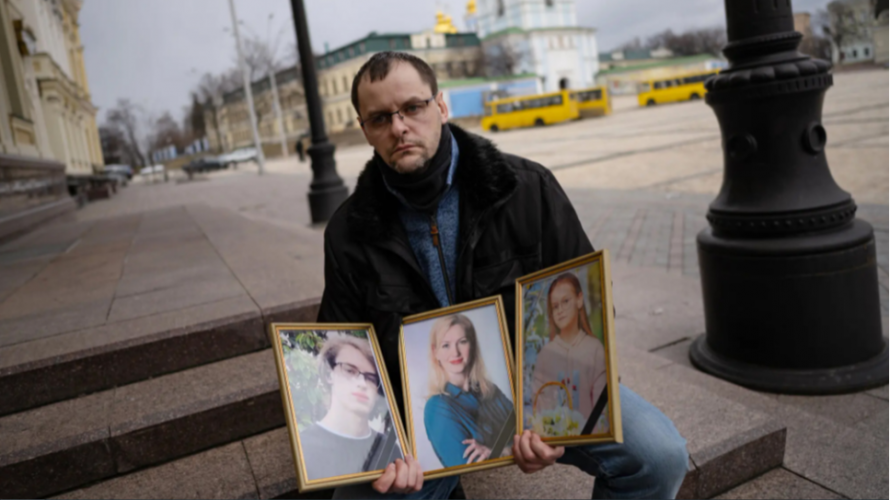 Через мінометний обстріл на Київщині чоловік в одну хвилину втратив двох дітей та дружину