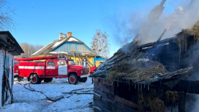 За добу на Волині - 8 пожеж, горіли хліви та літні кухні