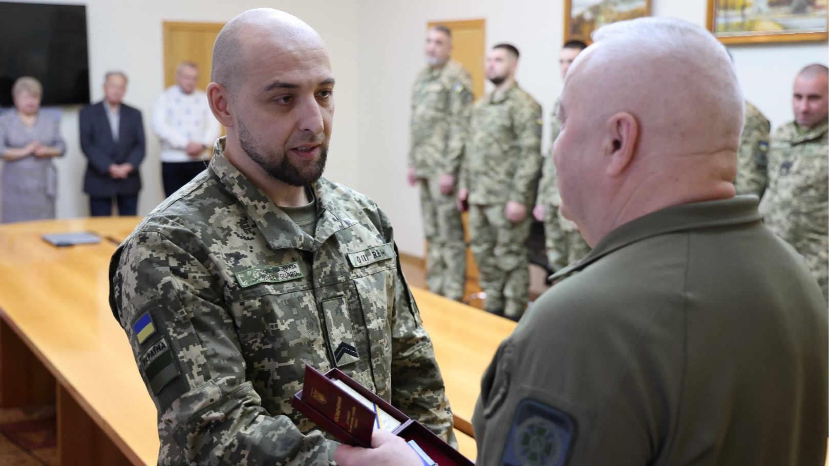 Бійці Волинського прикордонного загону отримали державні нагороди