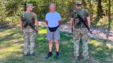 На Волині затримали 58-річного чоловіка, який намагався незаконно перетнути кордон із Польщею