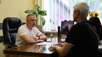 Андрій Разумовський провів особистий прийом громадян у Луцьку